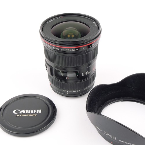 Canon mm l usm - 4/17-40,
