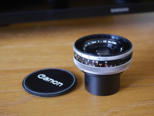 Canon 19mm 5 obiettivo - fl, f/3.5