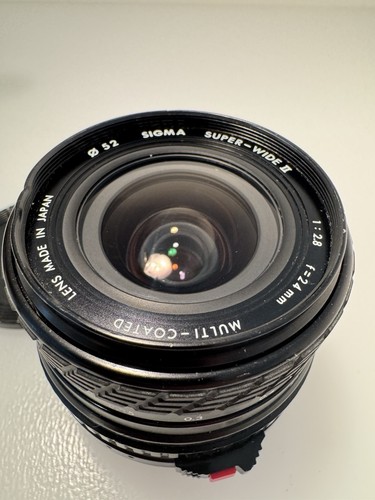Obiettivo sigma 24mm - sigma, f2.8