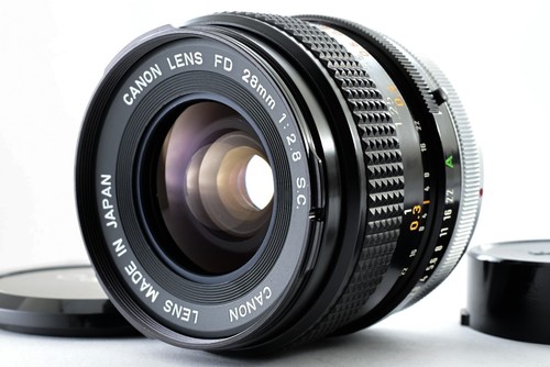 Canon 28mm 8 - fd, f/2.8